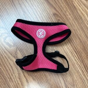 Gooby Pink and Black Dog Harness